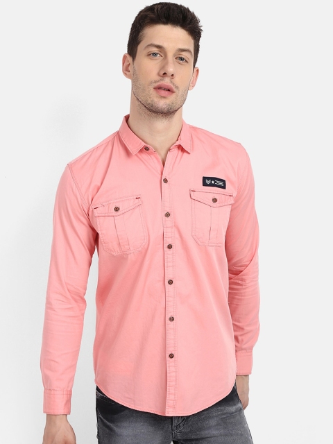 

V2 Value & Variety Men Pink Casual Shirt