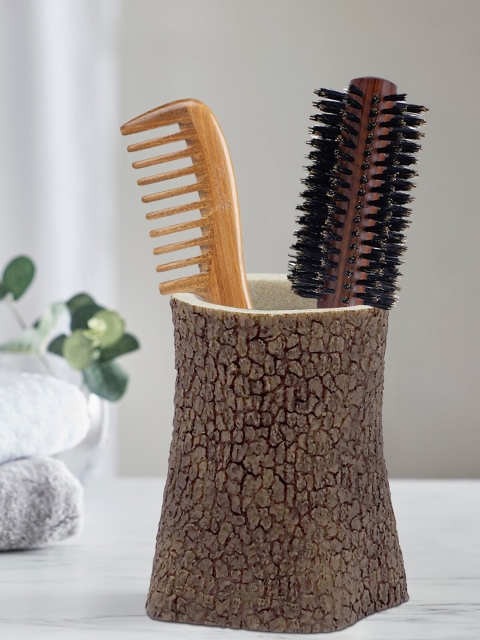 

OBSESSIONS Brown Alvina Brush Stand