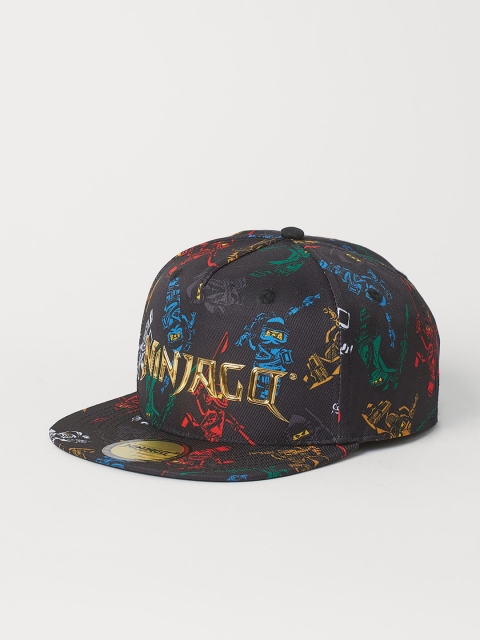 

H&M Boys Black Applique Cap