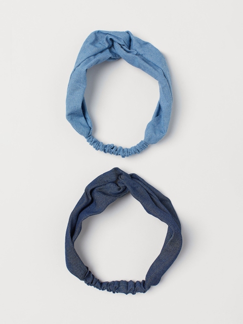 

H&M Girls Pack of 2 Hairbands, Blue