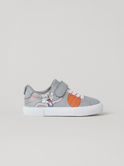 

H&M Boys Grey Printed Trainers