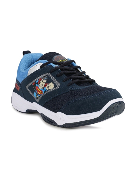 

Campus Unisex Kids Navy Blue Justice League Running Shoes