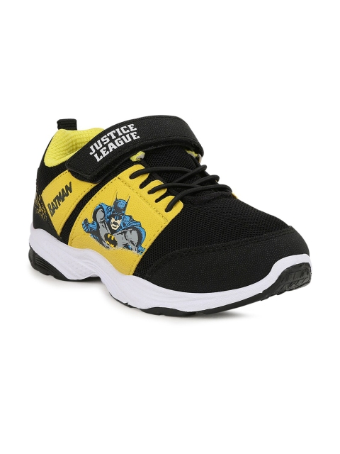 

Campus Unisex Kids Black Mesh Running Non-Marking Shoes