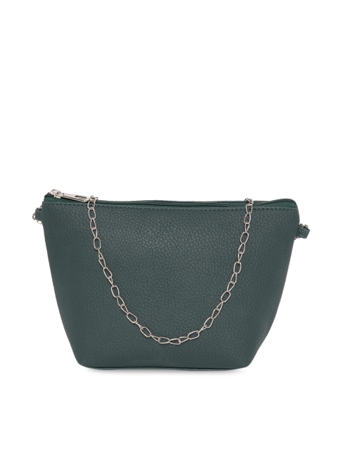 

Fostelo Green Textured Swagger Sling Bag