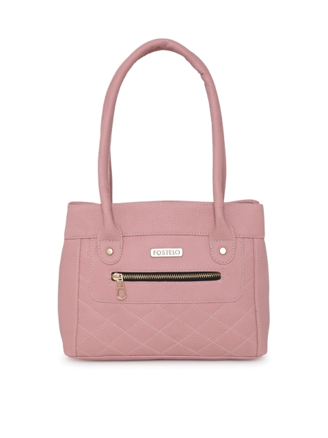 

Fostelo Women Pink Solid Shoulder Bag