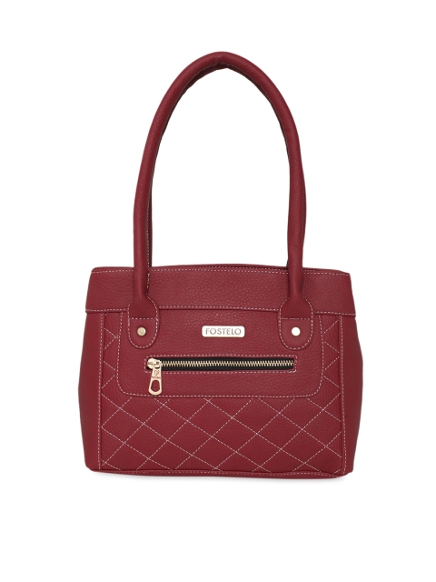 

Fostelo Women Maroon Quilted Shoulder Bag