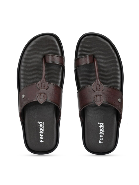 

Fentacia Men Brown Comfort Sandals