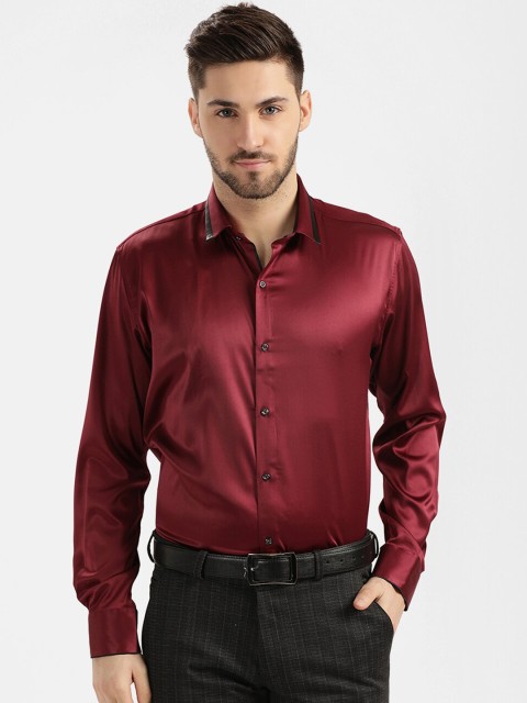 

V2 Value & Variety Men Maroon Slim Fit Party Shirt