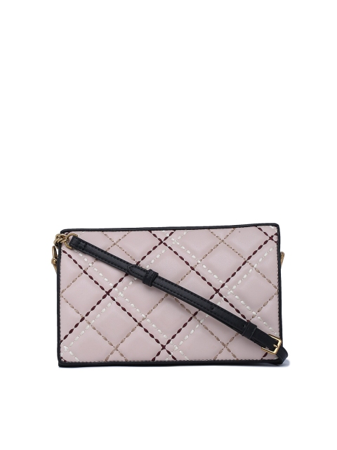 

CHARLES & KEITH Woman Pink Quilted PU Sling Bag