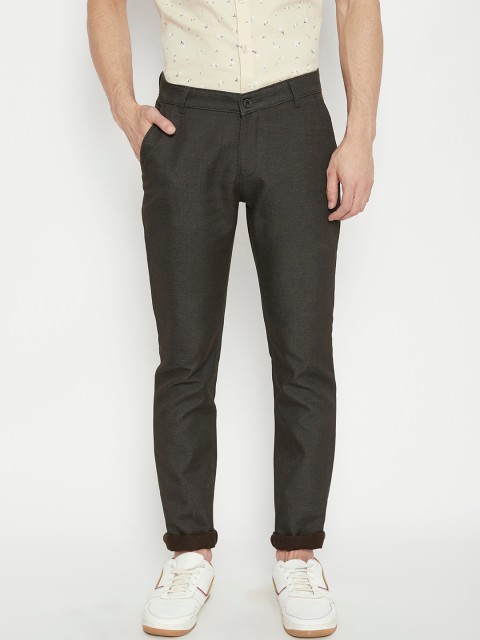 

Crimsoune Club Men Grey Slim Fit Trousers