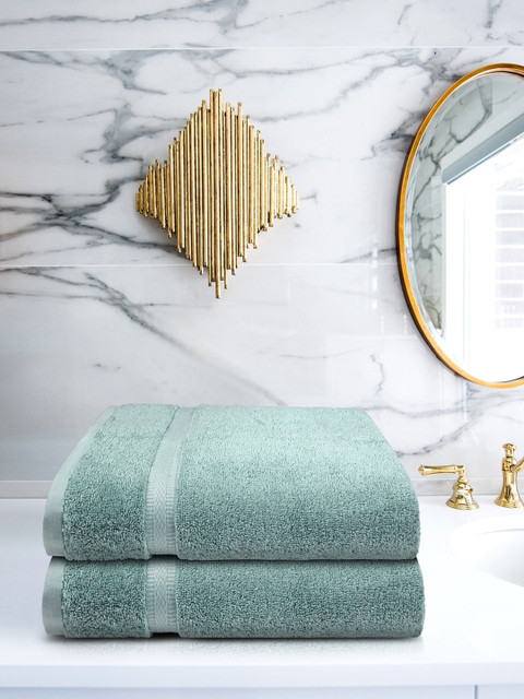

Trident Blue Set Of 2 553 GSM Bath Towels