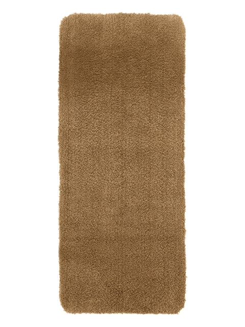 

OBSESSIONS Brown Solid Grace Anti-Skid Bath Rug