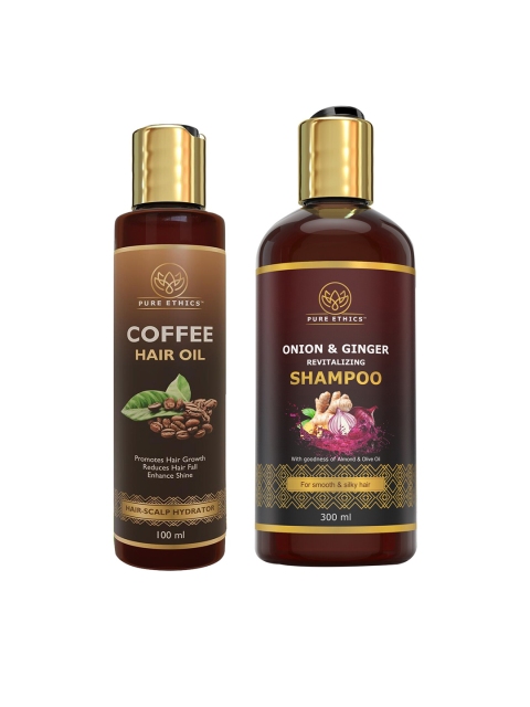 

Pure Ethics Coffee Oil and Onion Shampoo, Maroon