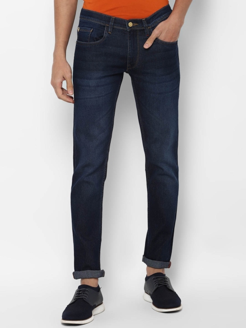 

Solly Jeans Co Men Navy Blue Skinny Fit Light Fade Jeans