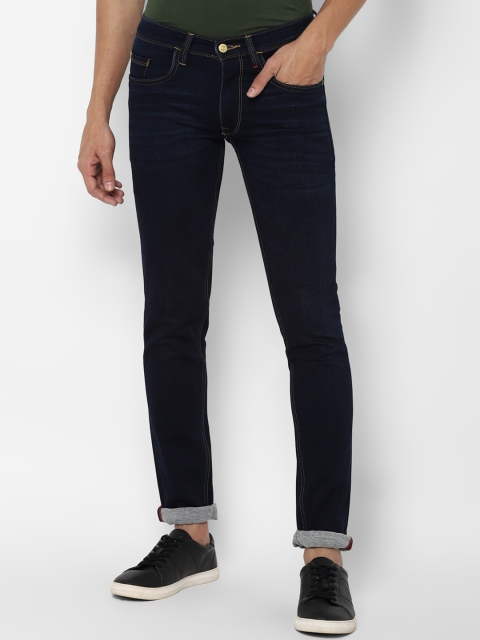 

Solly Jeans Co Men Navy Blue Skinny Fit Jeans