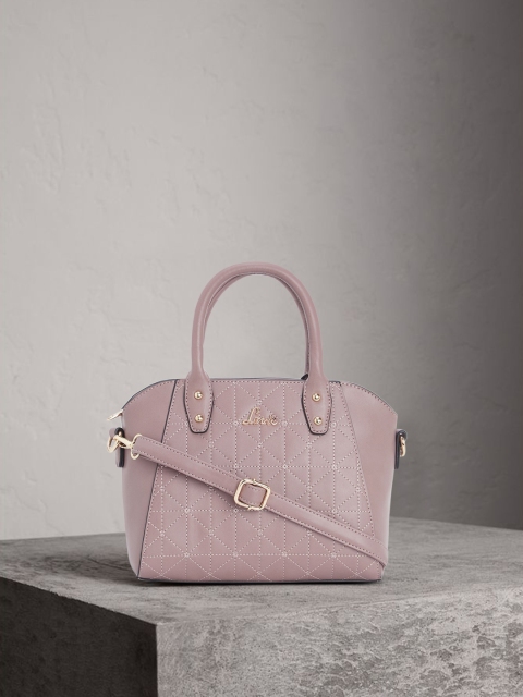 

Lavie Pink Geometric Textured SIRIUS DLX Handheld Bag