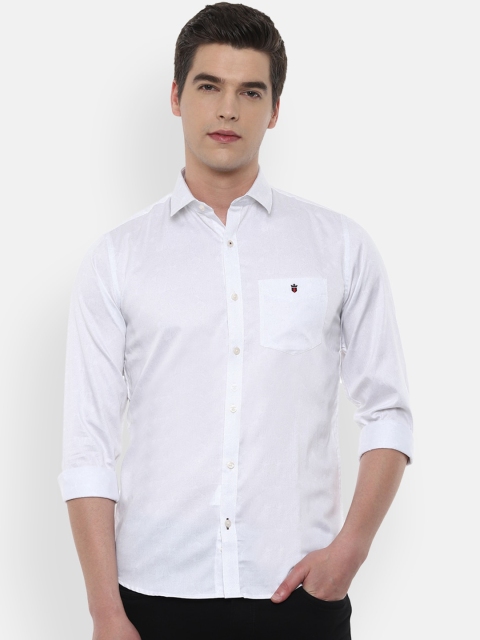 

Louis Philippe Sport Men White Slim Fit Pure Cotton Casual Shirt