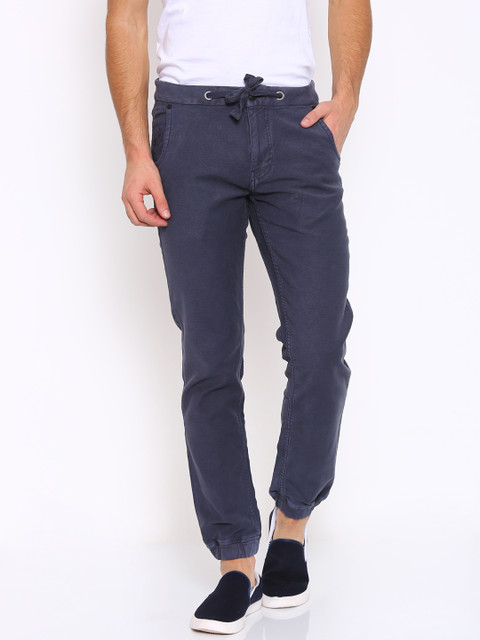 

Ed Hardy Men Blue Jogger Fit Mid-Rise Jogger Jeans