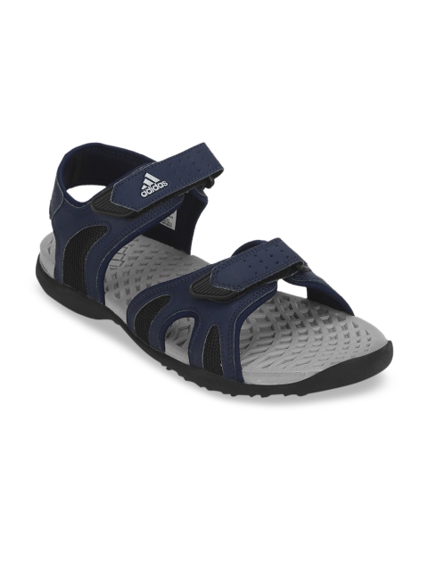 

ADIDAS Men Grey & Navy Blue Sports Sandals