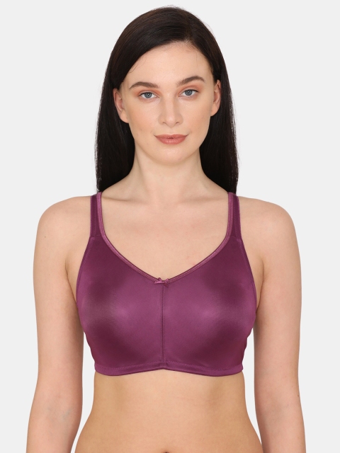 

Zivame Purple T-shirt Bra Full Coverage