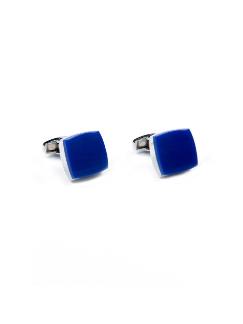 

Tossido Blue & Silver-Toned Cufflink