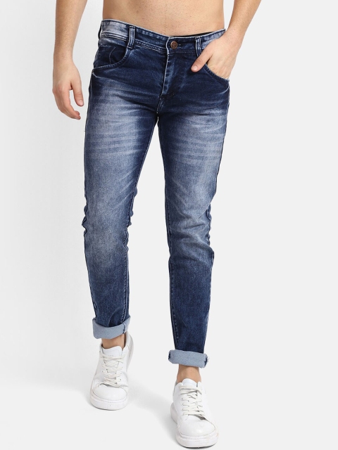 

V2 Value & Variety Men Blue Heavy Fade Regular Fit Jeans