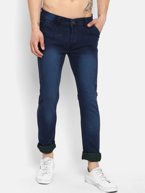 

V2 Value & Variety Men Blue Slim Fit Mid Rise Light Fade Jeans