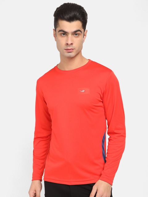 

V2 Value & Variety Men Orange Solid T-shirt