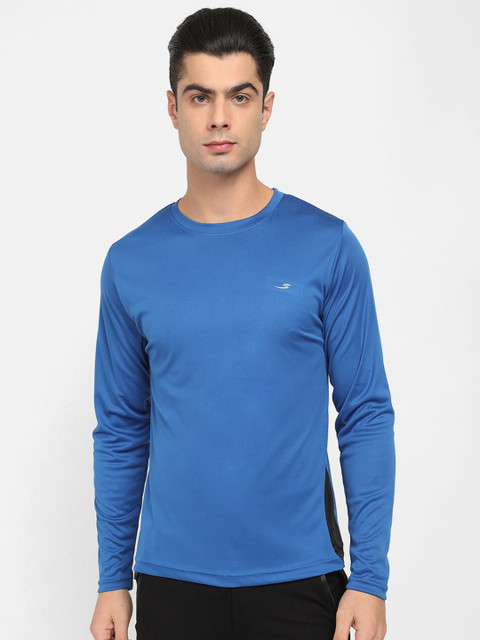 

V2 Value & Variety Men Solid Blue T-shirt