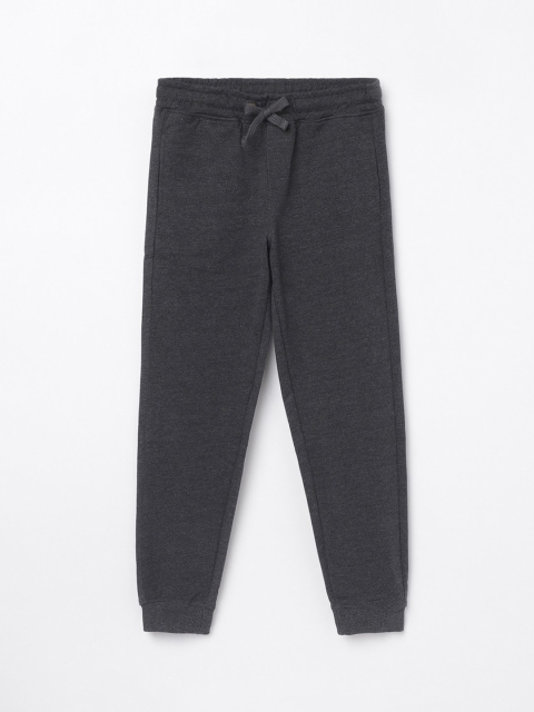 

Denimize by Fame Forever Boys Charcoal Grey Solid Cotton Joggers