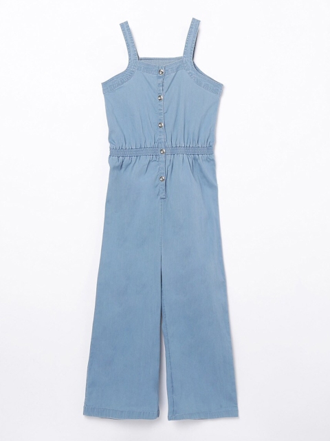 

Denimize by Fame Forever Girls Blue Culotte Jumpsuit