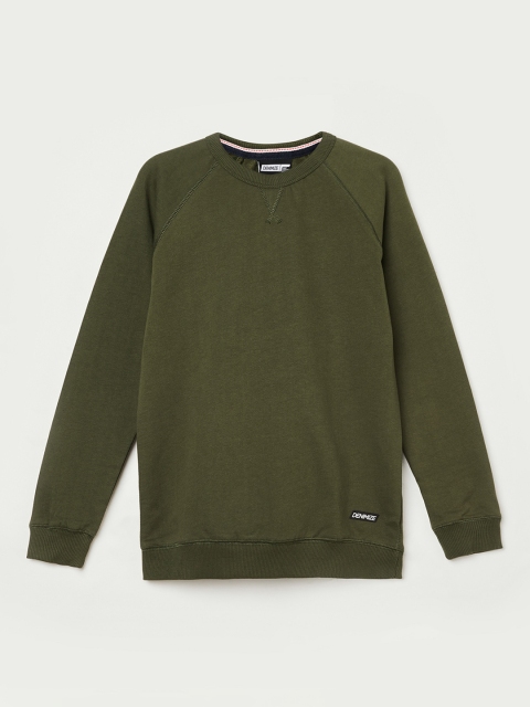 

Denimize by Fame Forever Boys Olive Green Sweatshirt