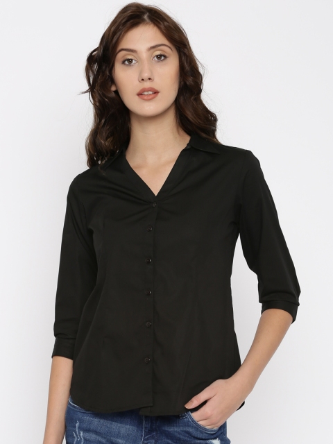 

Style Quotient Women Black Casual Shirt