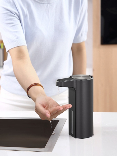 

OBSESSIONS Grey Solid Aroma Soap Dispenser