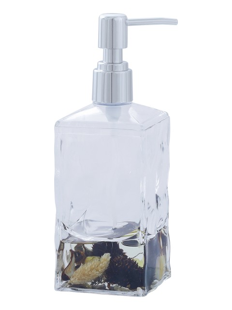 

OBSESSIONS Yellow & Transparent Agua Acrylic Soap Dispenser