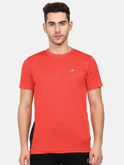 

V2 Value & Variety Men Orange Solid T-shirt