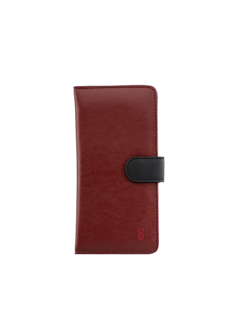 

Beej Women Red Cactus Leather Two Fold Sustainable Wallet