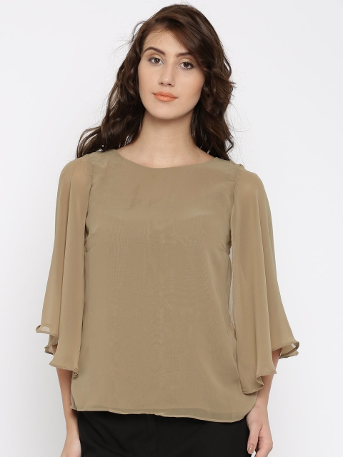 

Style Quotient Women Brown Solid Top