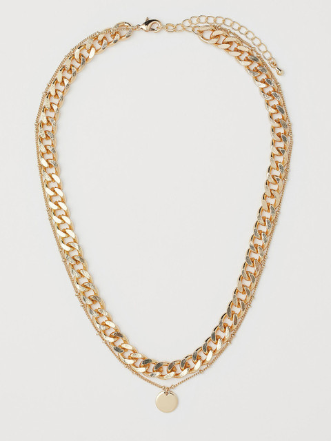 

H&M Women Gold-Toned Two-Strand Necklace