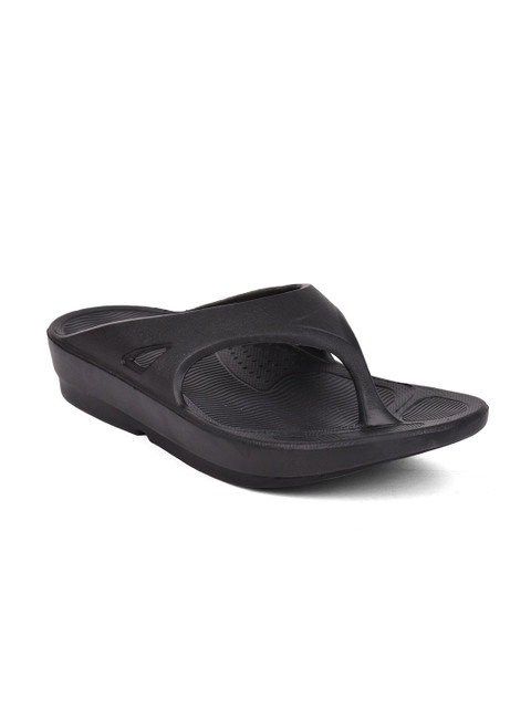 

Liberty Men Black Rubber Thong Flip-Flops