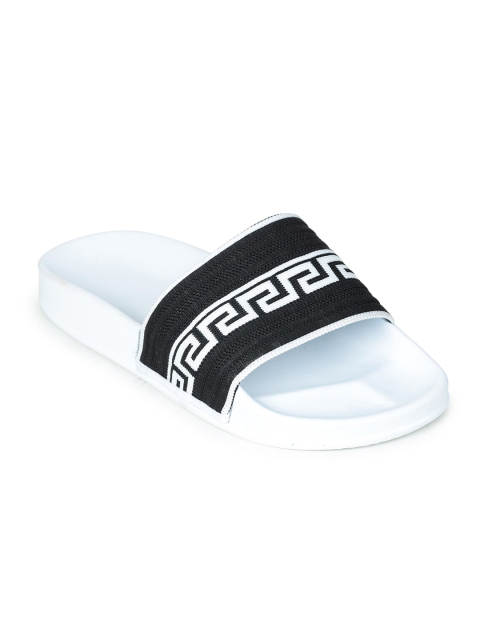 

Liberty Men Black & White Printed Rubber Sliders