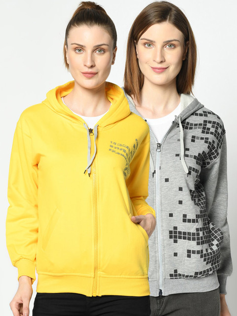 

VIMAL JONNEY Women Grey Sweatshirt