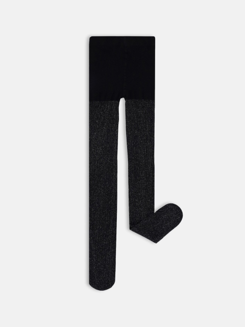 

N2S NEXT2SKIN Girls Black Glitter Embellished Stockings