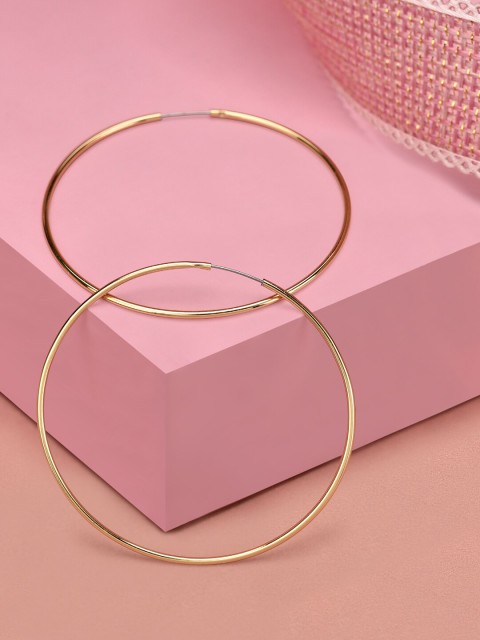 

Accessorize Gold-Toned Circular Hoop Earrings