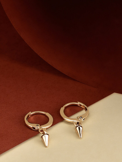 

Accessorize Gold-Toned Contemporary Hoop Earrings