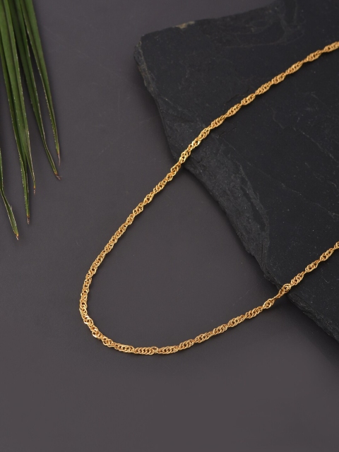 

Tistabene Men Gold-Toned Gold-Plated Chain