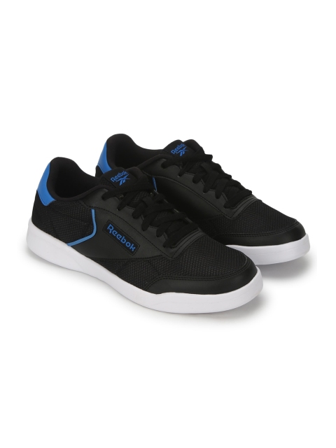 

Reebok Classic Men Black Clubonic Woven Design Sneakers