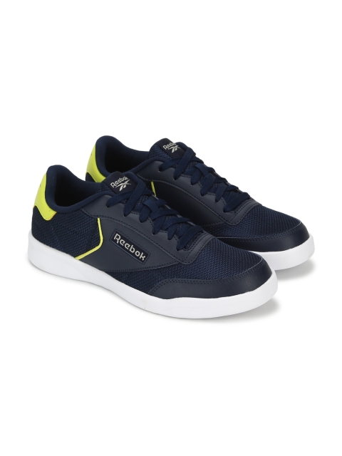 

Reebok Classic Men Blue Clubonic Woven Design Sneakers