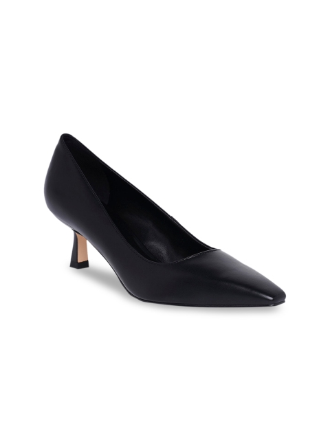 

CHARLES & KEITH Women Black PU Pointed Pumps