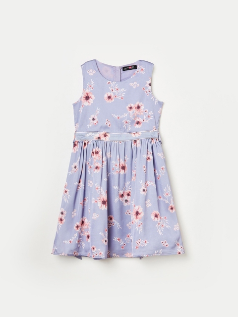 

Pretty Me by Fame Forever Girls Blue Floral Fit & Flare Dress